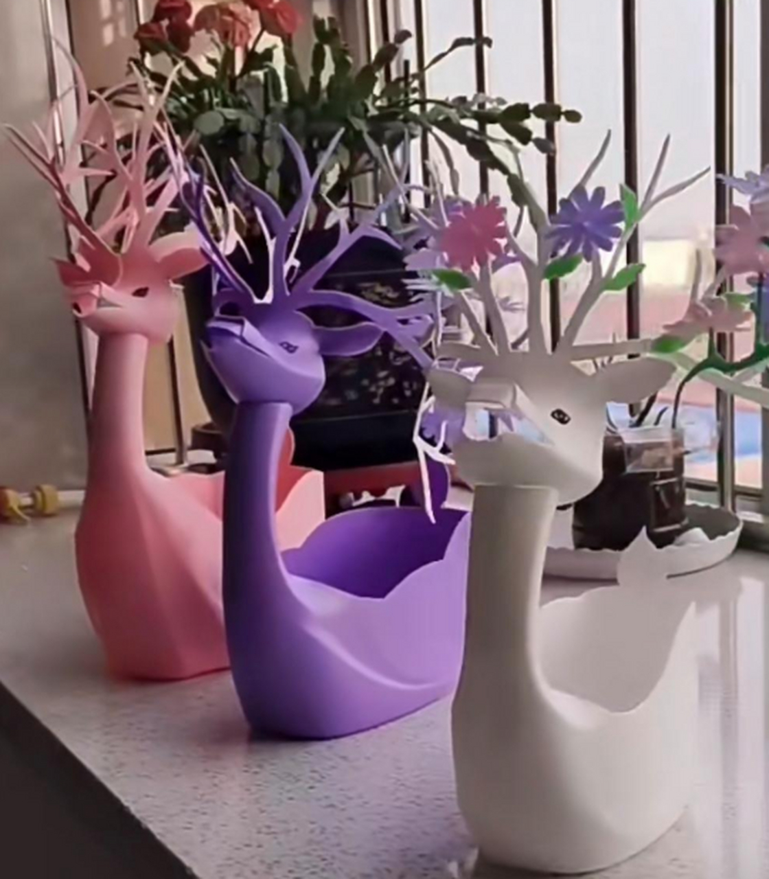 这么心灵手巧的工艺品,看着就心情好,这废物利用的办法真是好