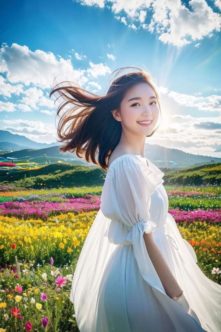 甜美气质的阳光女孩#ai# #ai绘画# #ai共创计划