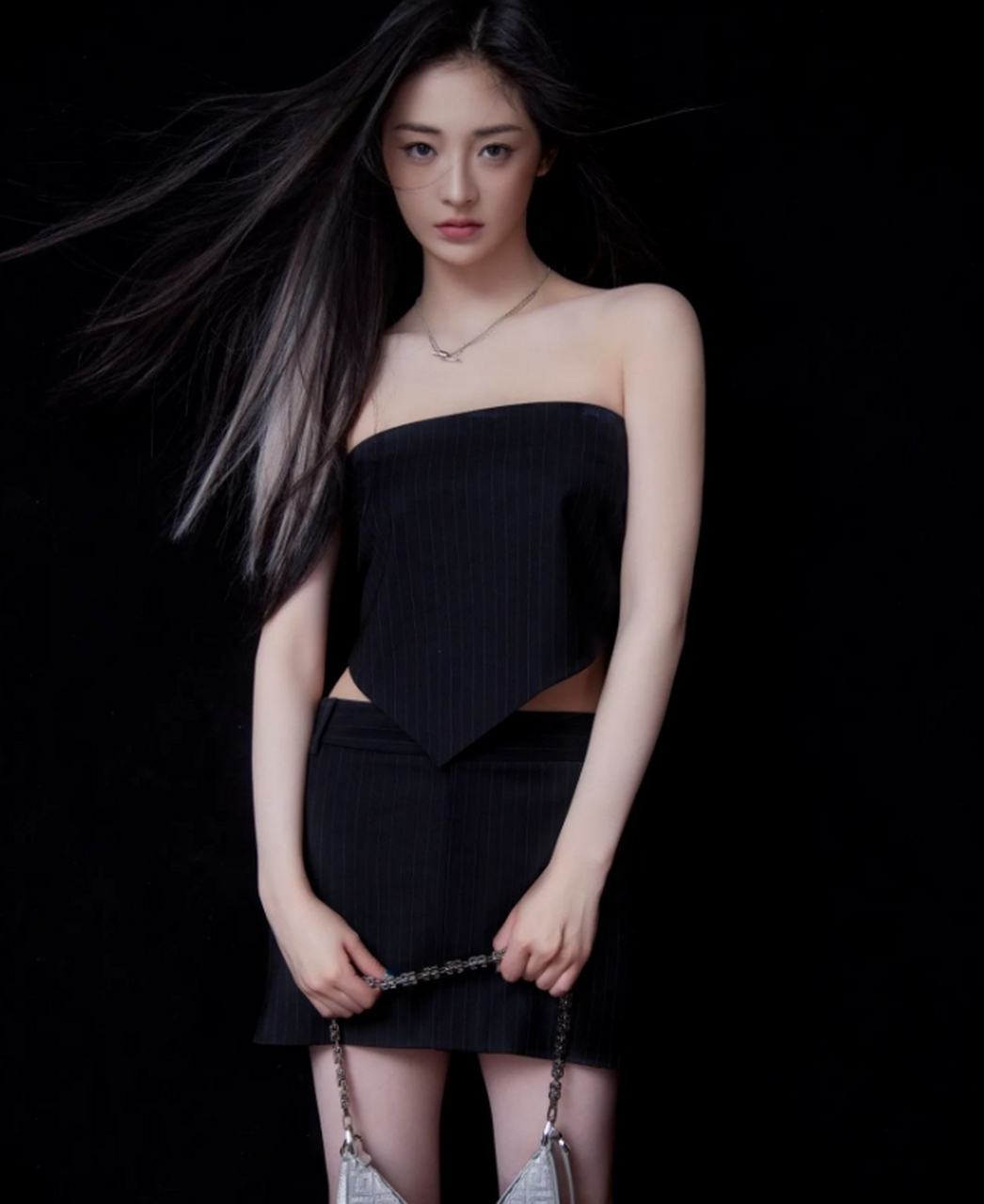 高贵冷艳,性感撩人的#周洁琼# 容颜秀美,冰清玉洁,身材窈窕,婀娜多姿