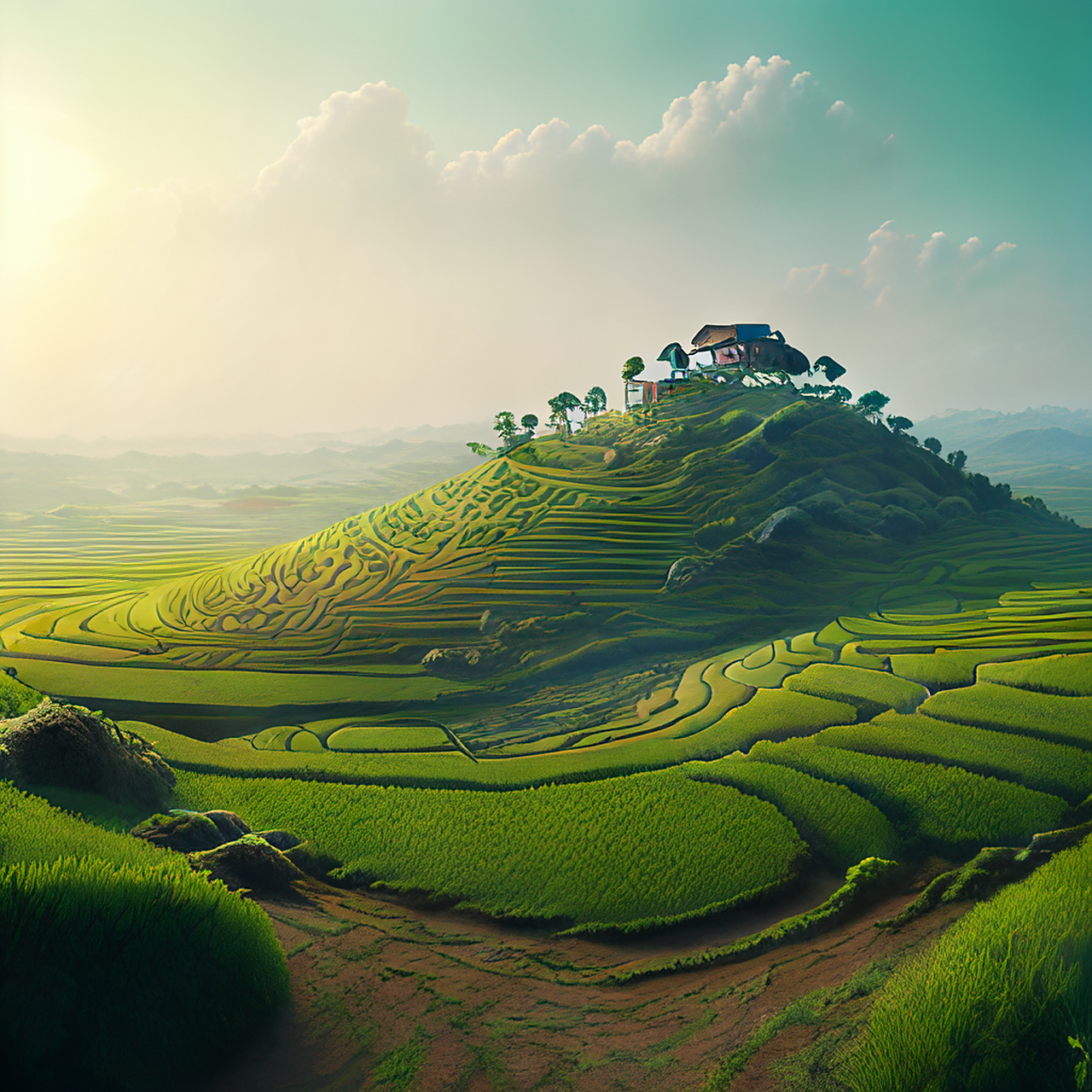 后死只多感,独来能几时.虚幻,宁谧,明快#百度ai绘图黑科技#