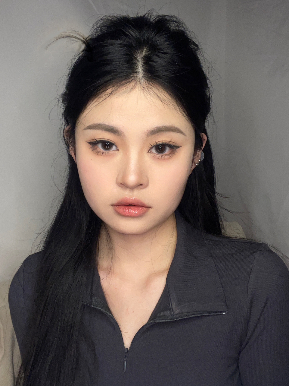 娇憨感妆容 当方圆脸短下巴尝试jennie妆容后 各位姐妹们jennie的新妆