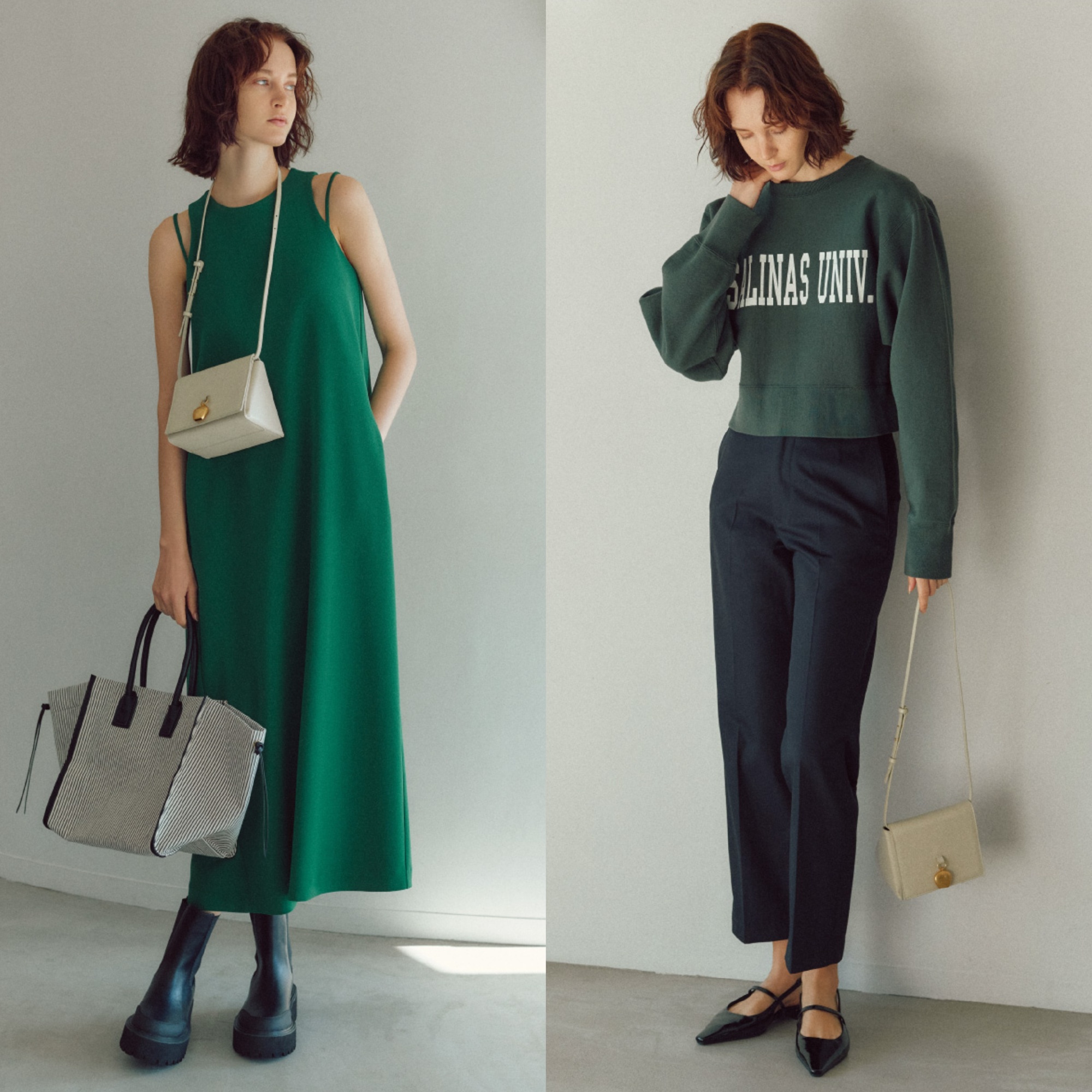 日系轻熟风穿搭,休闲通勤两不误,高级优雅很有女人味!