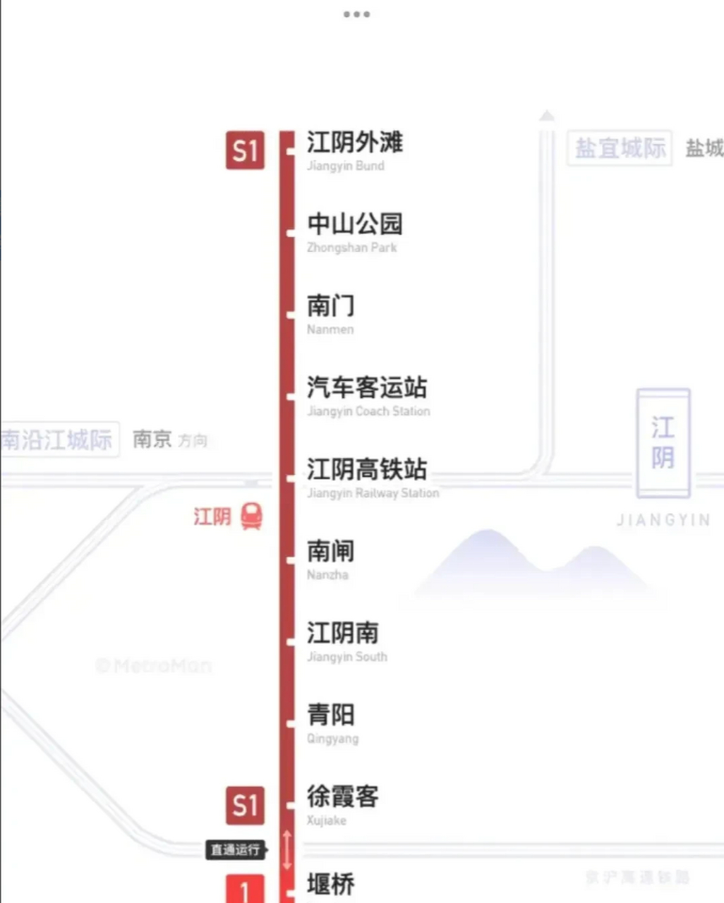 江阴地铁2号线线路图图片