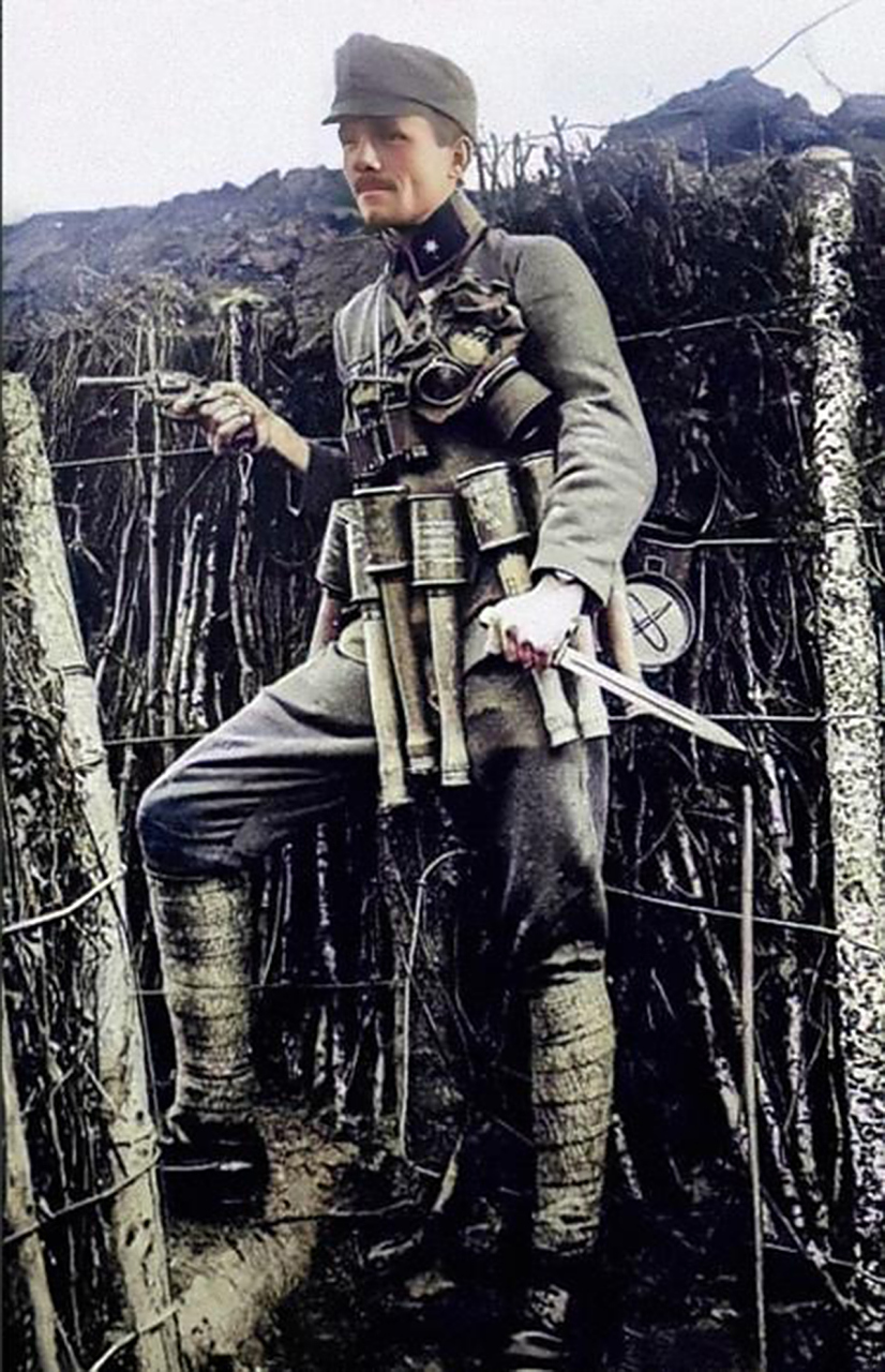 1915年,奥匈帝国军队在第一次世界大战中节节败退.