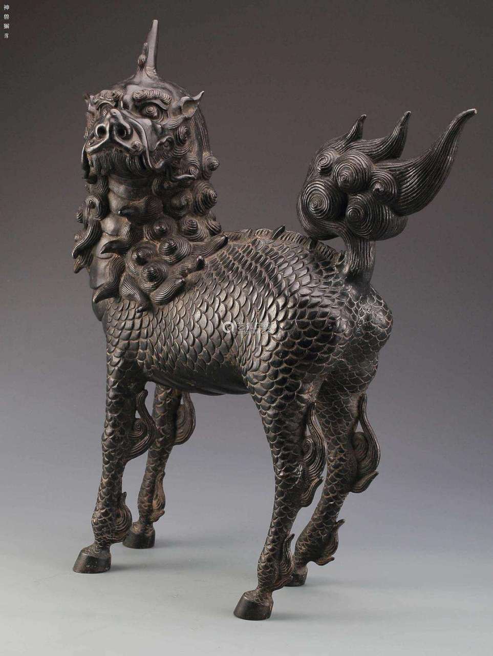 神兽獬豸# #助我曝光啊# #百度仲夏打卡挑战赛# 獬豸又称獬廌,解豸