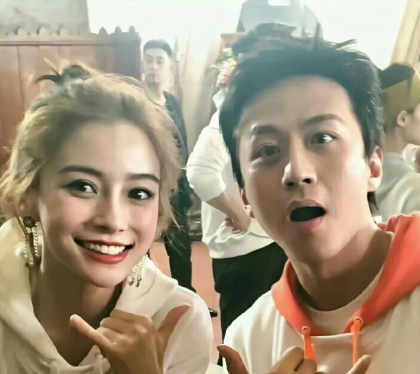 邓超和angelababy终于同框了!