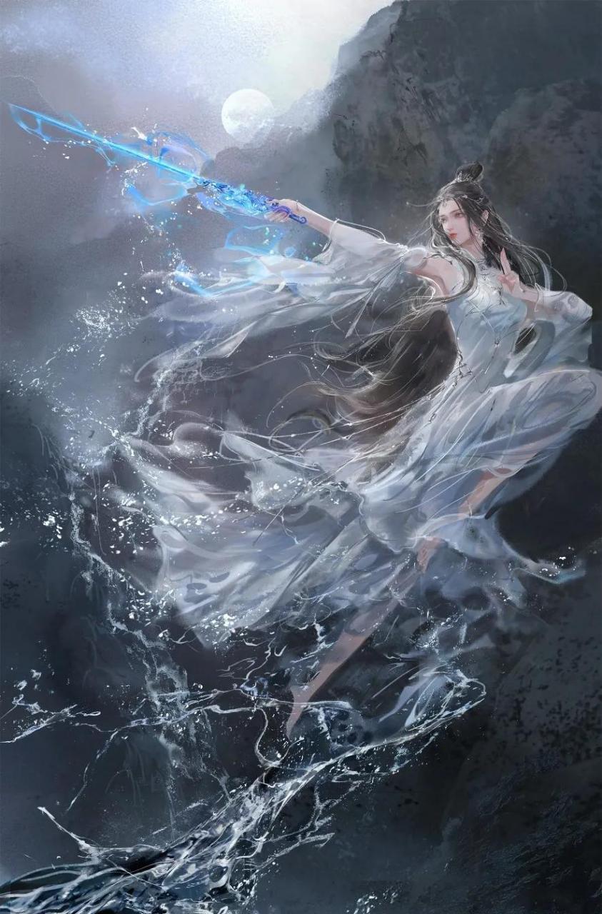 gif创作人# 动漫陆雪琪手绘图片壁纸欣赏