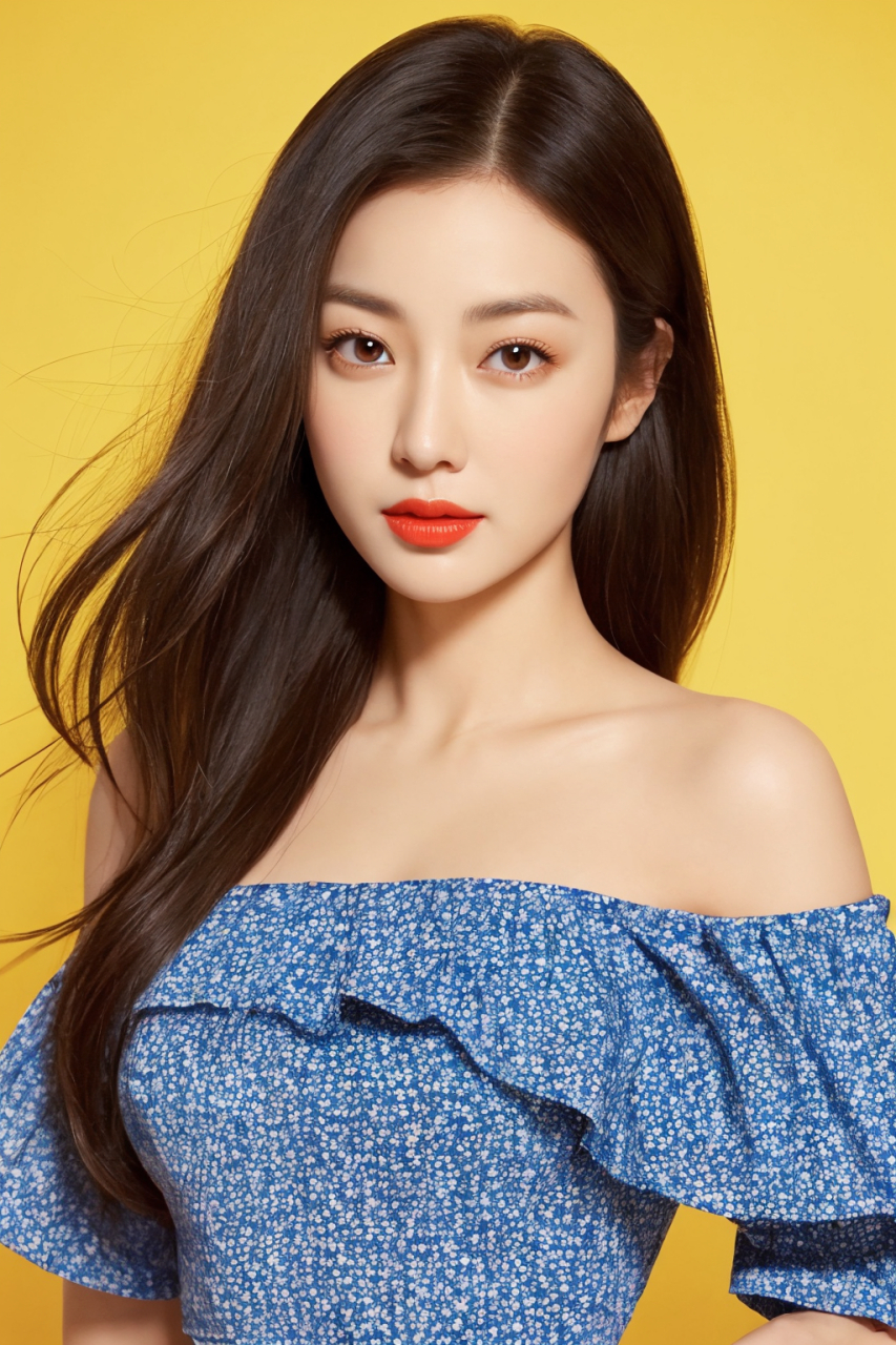 ai美图-漂亮的韩国模特儿#模特# #大长腿美女模特