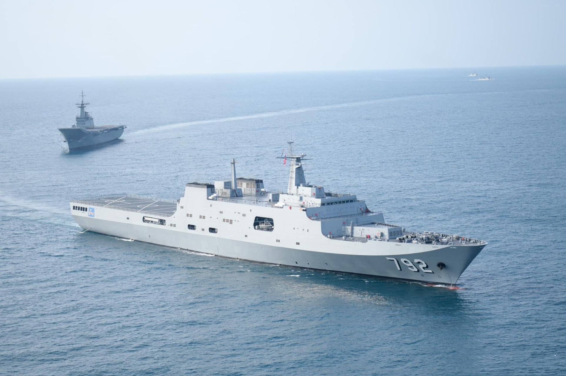 我国071级船坞登陆舰出口泰国,泰国海军装备东南亚地区最大的现役军舰