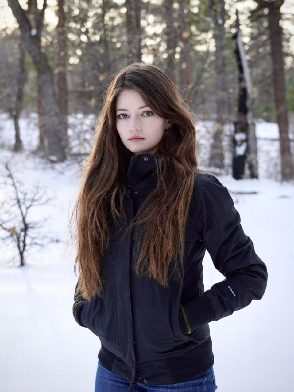 空灵美貌更显成熟  在《暮光之城》中扮演麦肯基·弗依的小童星如今