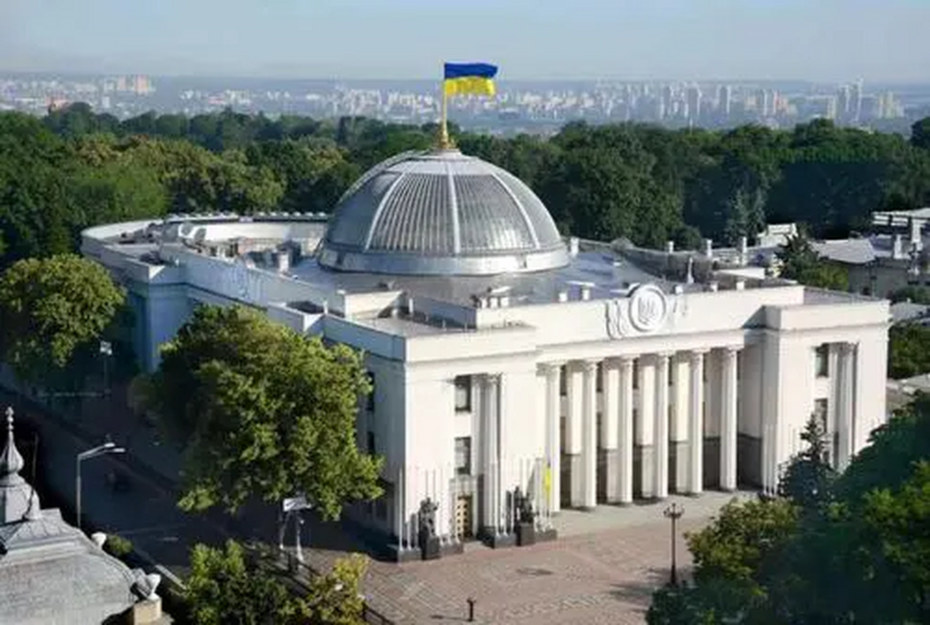 乌克兰总统府夜景图片