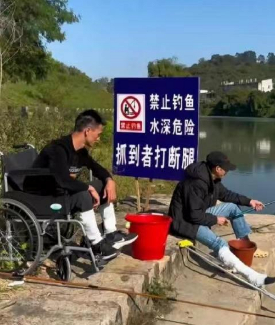 无所畏惧,才称的上是一个合格的钓鱼佬!