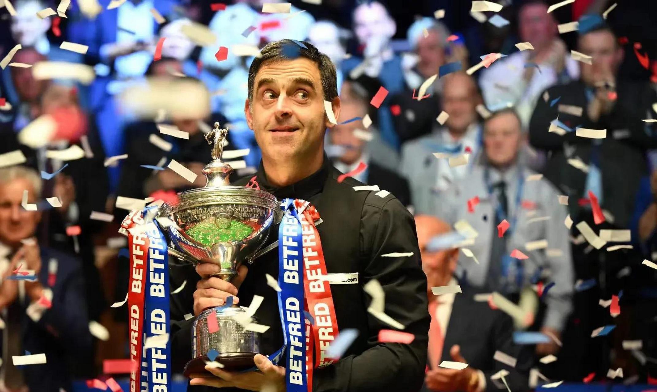 2023斯诺克世锦赛# 罗尼·奥沙利文再度与前教练史蒂夫·芬尼合作