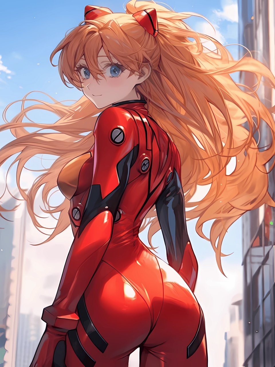 告诉你个好消息,今天我给大家带来了一组4k高清的明日香壁纸