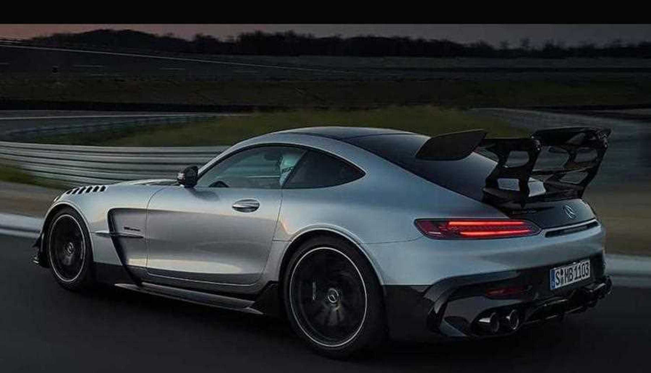 amg gtr宣傳照發布 奔馳amg gt black series 官方宣傳視頻正式發佈