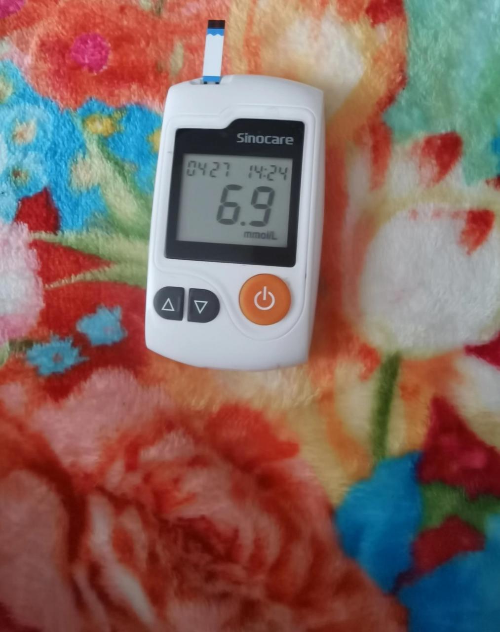 今日空腹血糖6.