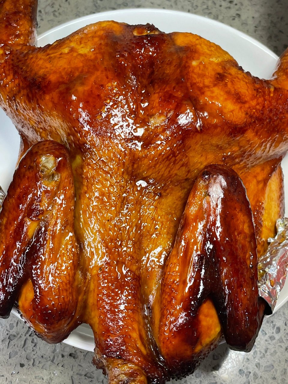 蜜汁脆皮烤鸡77盐焗鸡蛋!回味无穷!