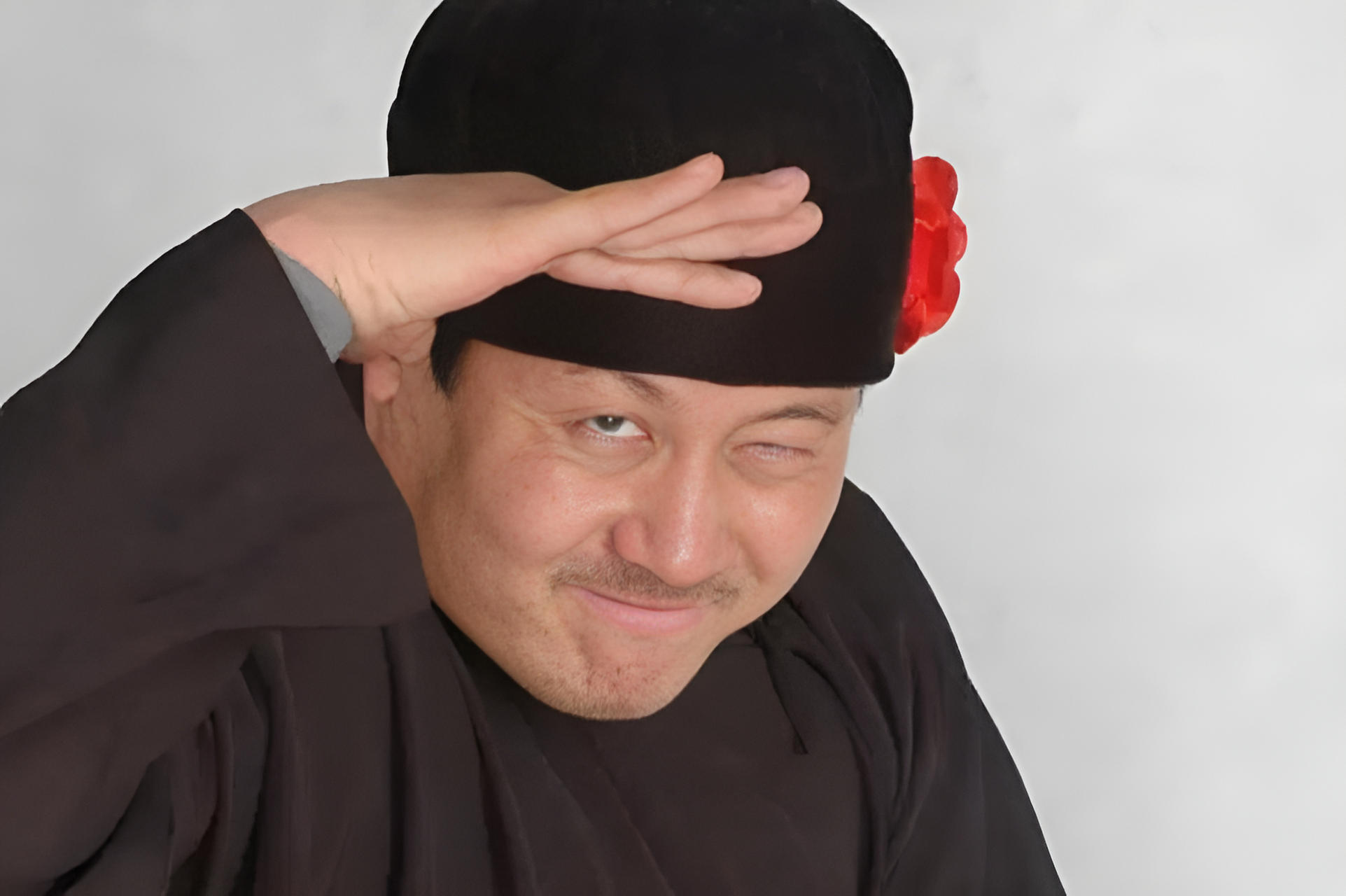 赵本水原名李连东,出生于河北一个农村家