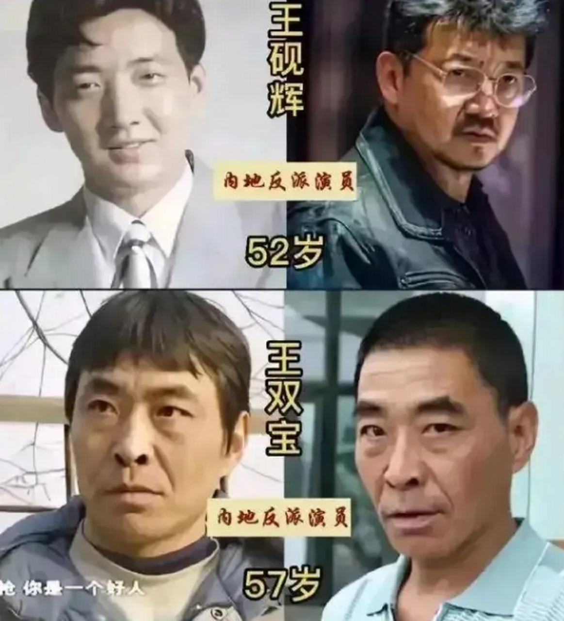 内地反派演员专业户,大家对谁印象深?