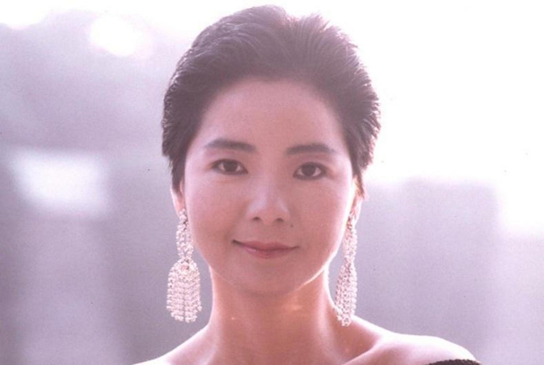 上世纪80年代,短发时期的邓丽君