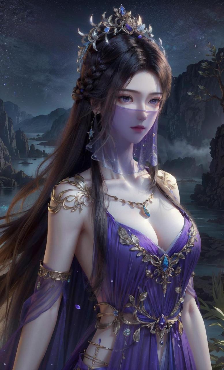 ai绘制的#凡人修仙传# 紫灵仙子