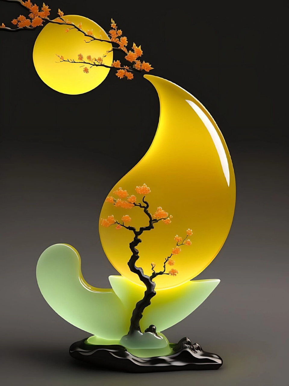 造物之美-月上梢头  "月上梢头"是一种充满诗意和美感的现象,通常指的