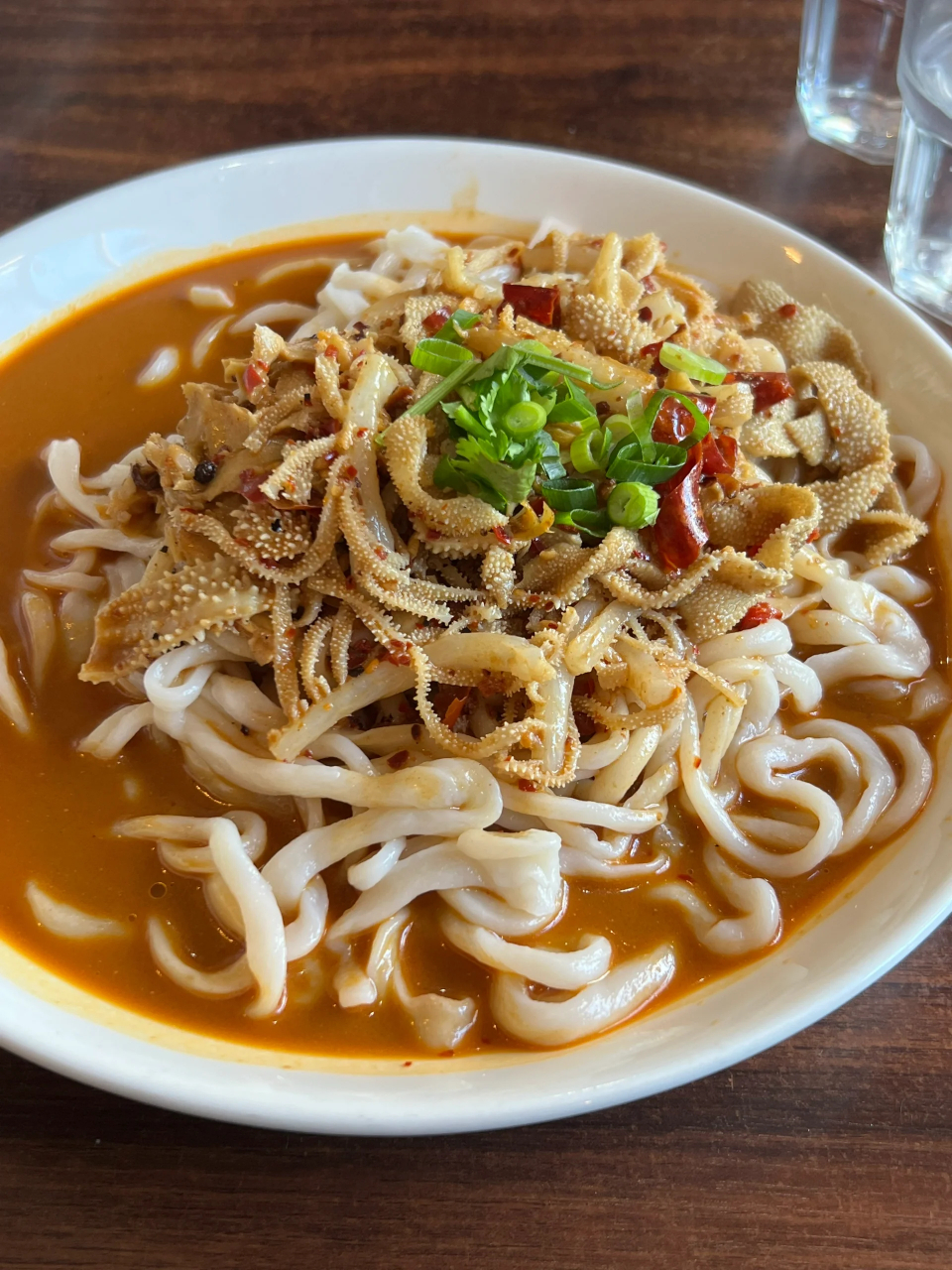 墨尔本巨巨巨好吃的香辣爆肚面  我找到了一份巨巨巨好吃的香辣爆肚面