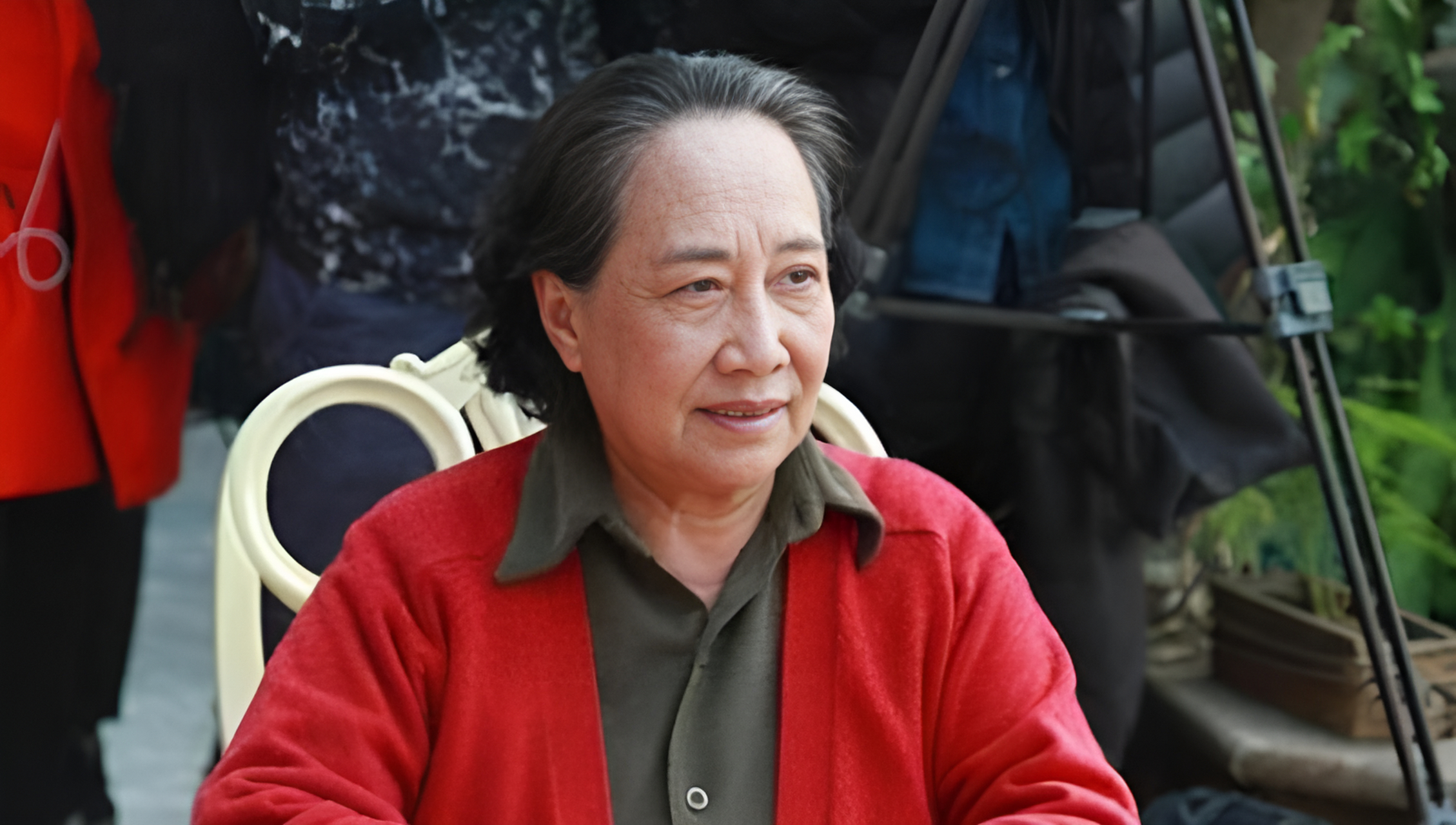 孙桂田为了她的大儿子和女儿在北京