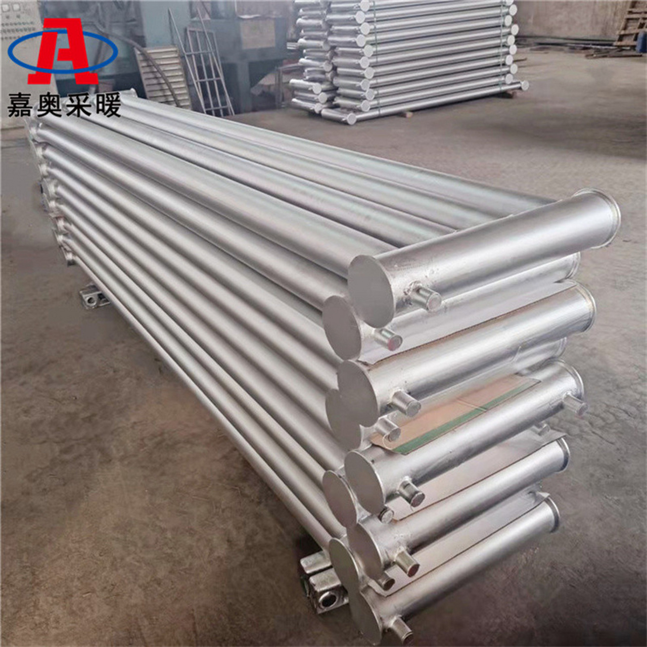 b型光排管散热器 工业大棚车间光排管散热器.钢管光排管散热器.