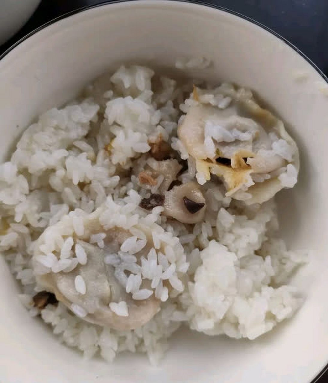 饺子和米饭一起吃,谁知道味道#搞笑