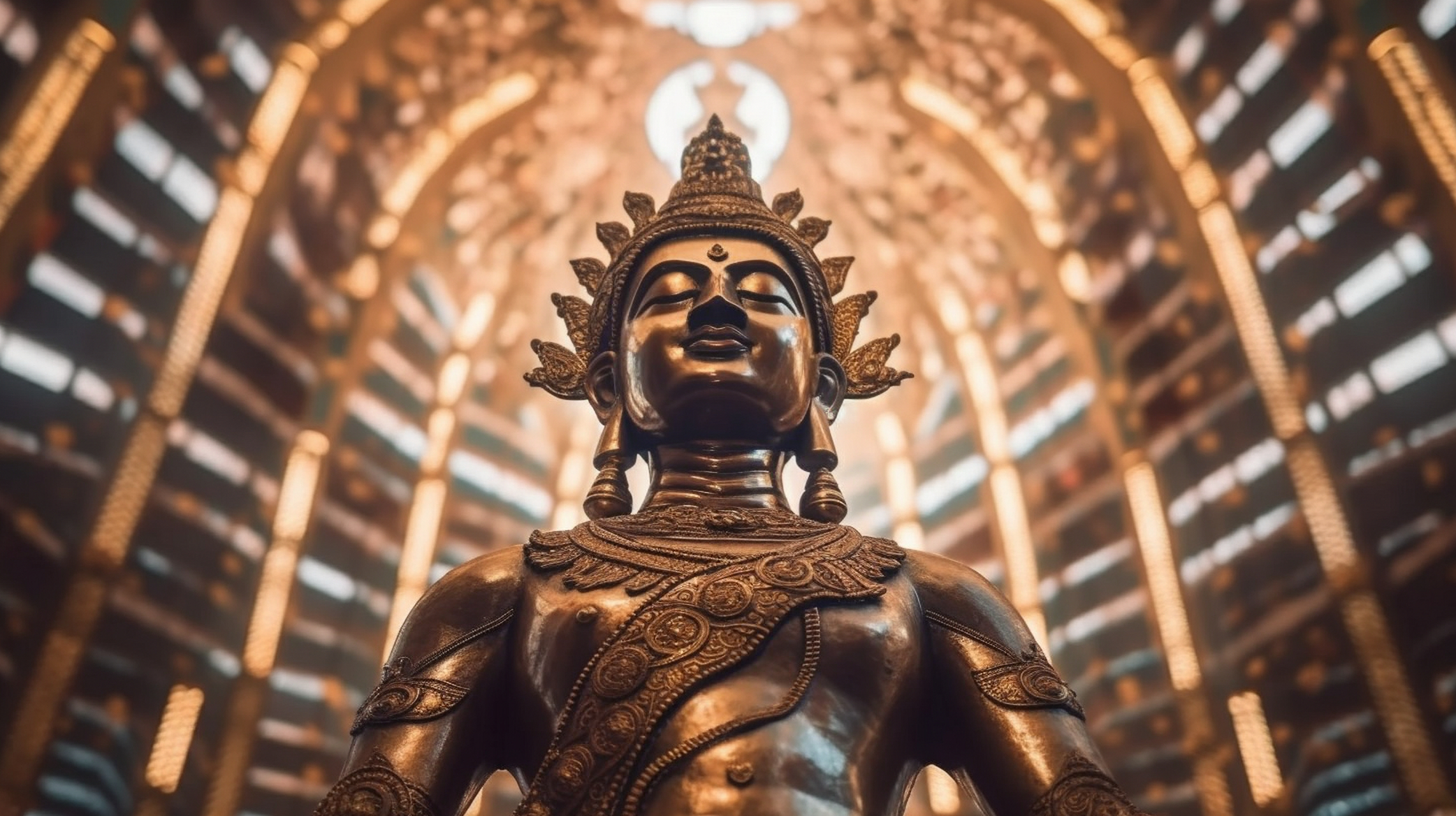 ai绘画# 我佛慈悲,点赞的人都能身体健康!