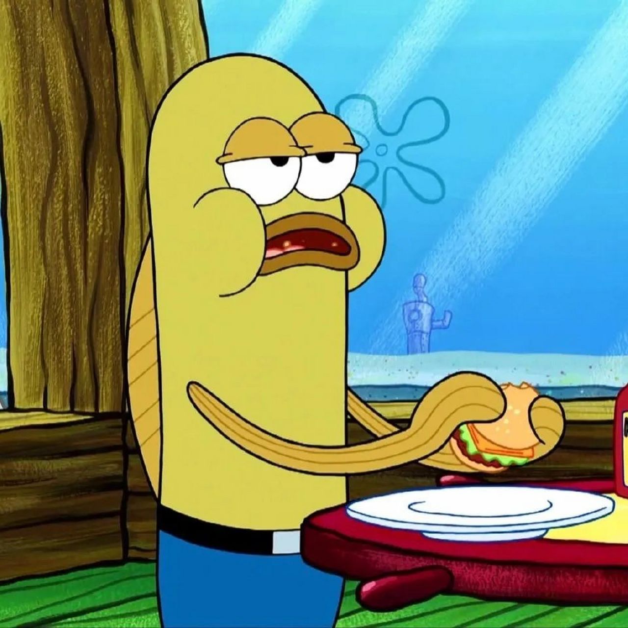 比奇堡路人鱼表情包