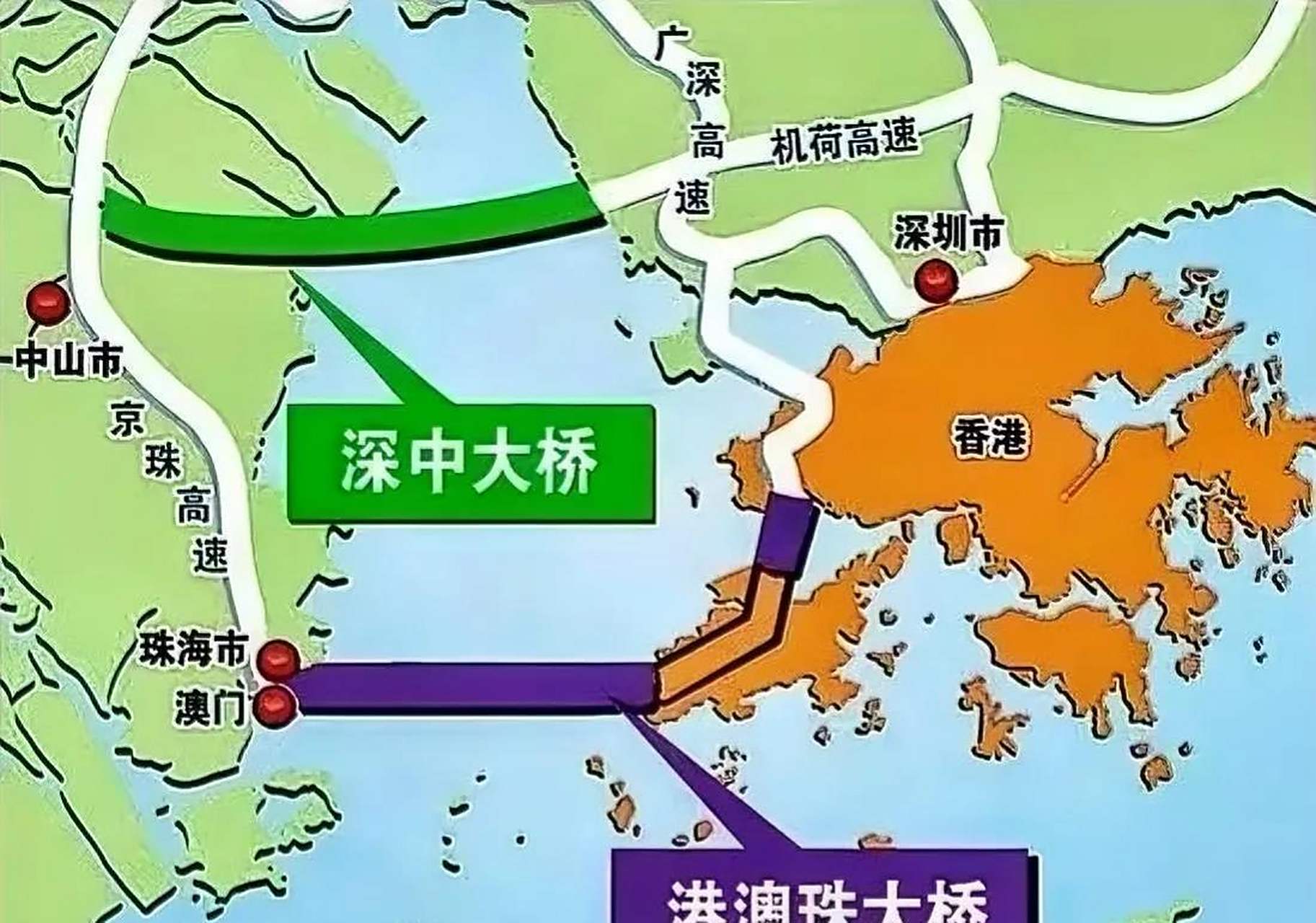 港珠澳大桥犹如曹操吃鸡肋,食之无味,弃之可惜,大桥连接的三个城市