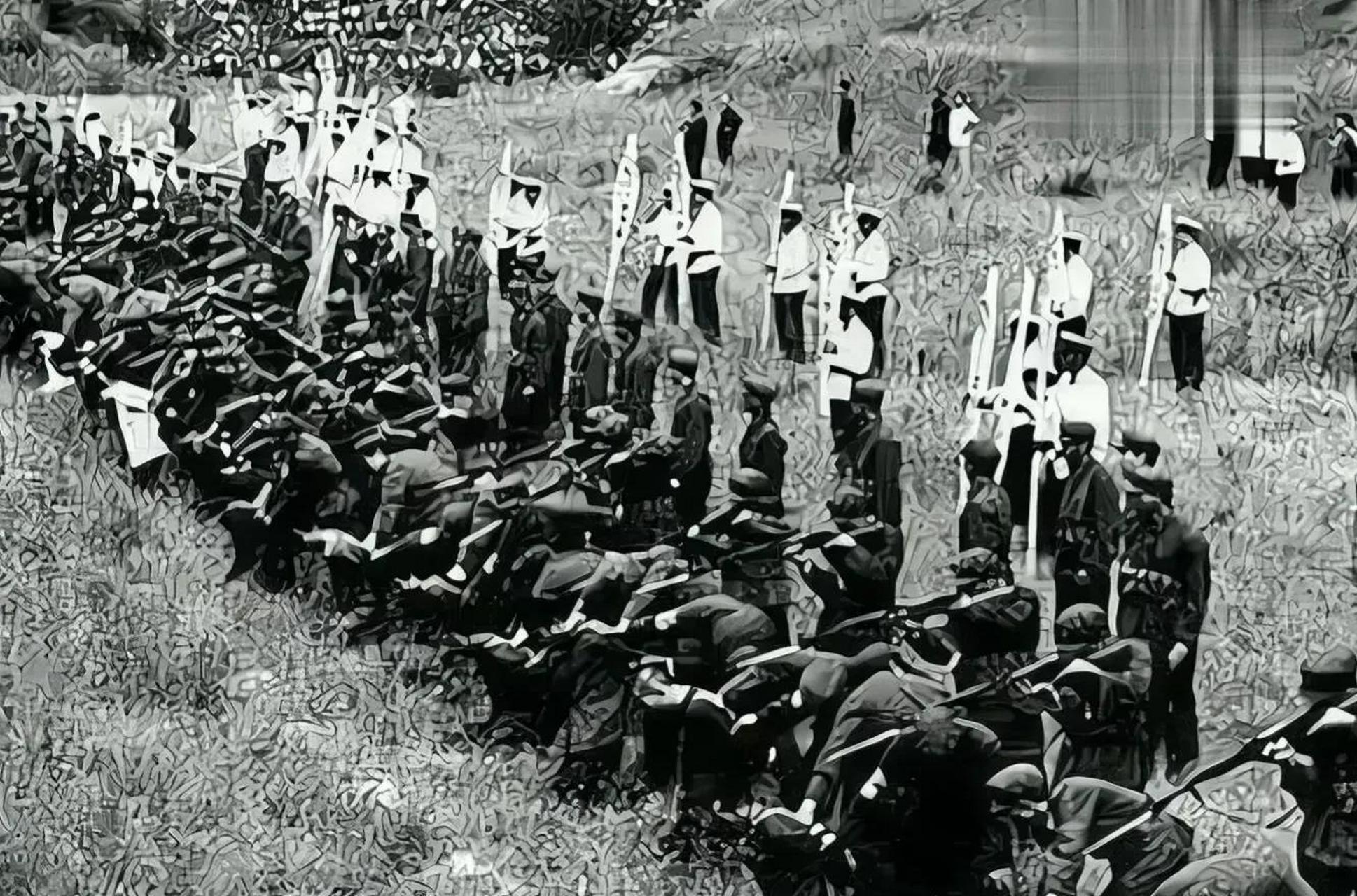 在1983年的严打期间,在某个郊外刑场,一群死刑犯被带到了执行场地