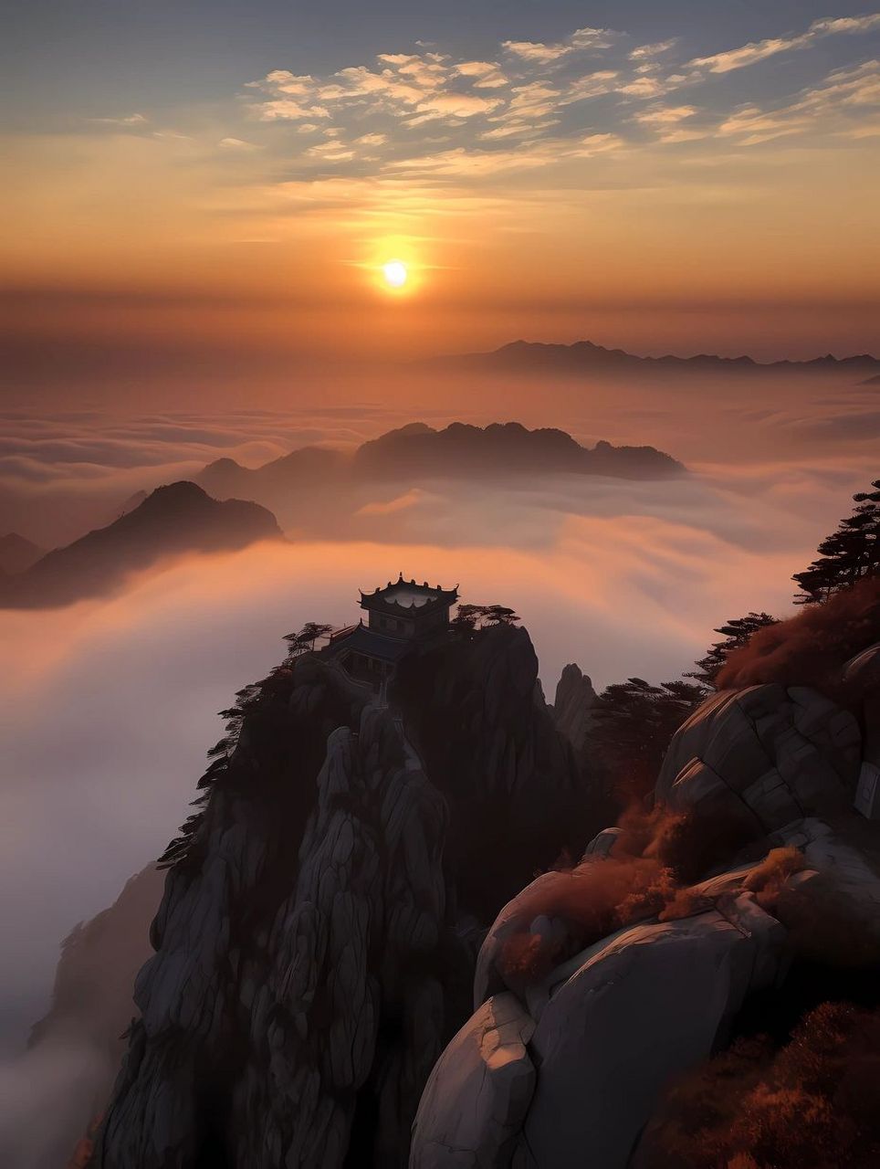 泰山 | 万山之尊 巅峰云景 绝美的风景和泰山日出 旅游爬山必去之一
