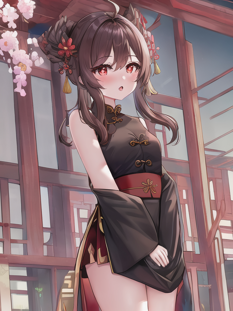 往什么堂?#原神# #胡桃