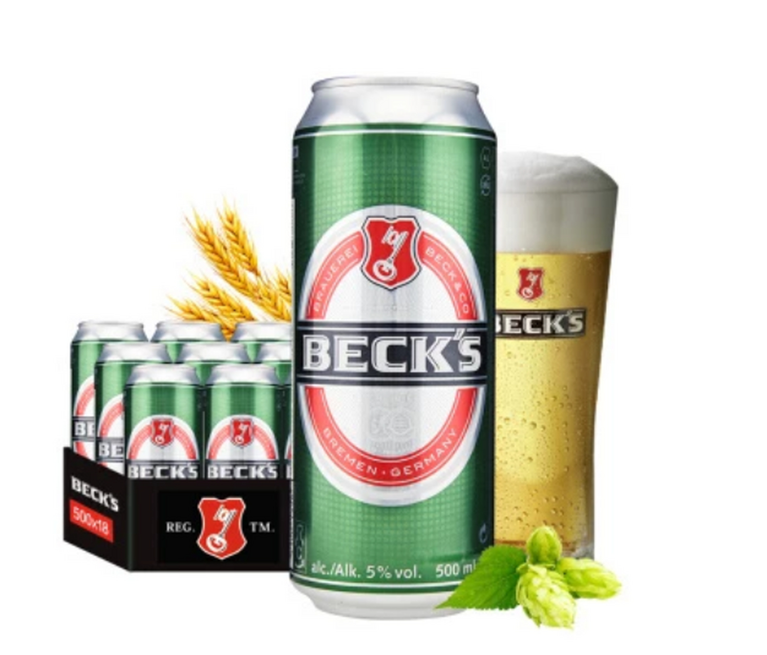 全球最好喝的啤酒 贝克啤酒beck"s贝克是百威英博旗下主导品牌之一.