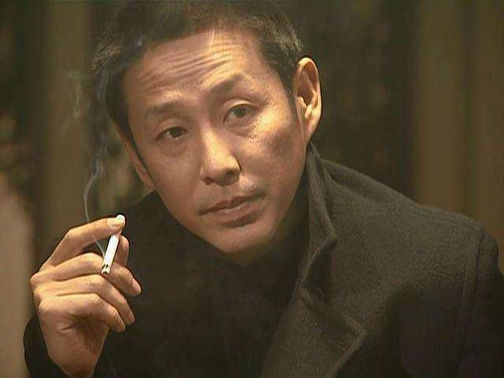 在《无间道3》中陈道明扮演的黑社会老大,影片上映后票房3000万,导演