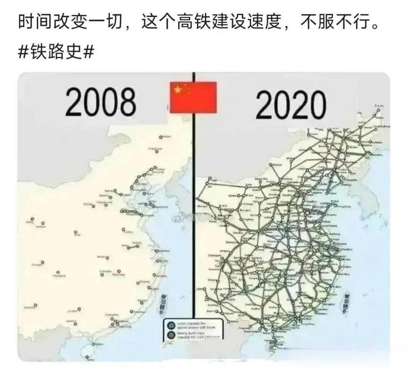 【2008—2020,中国高铁发展这么快吗?