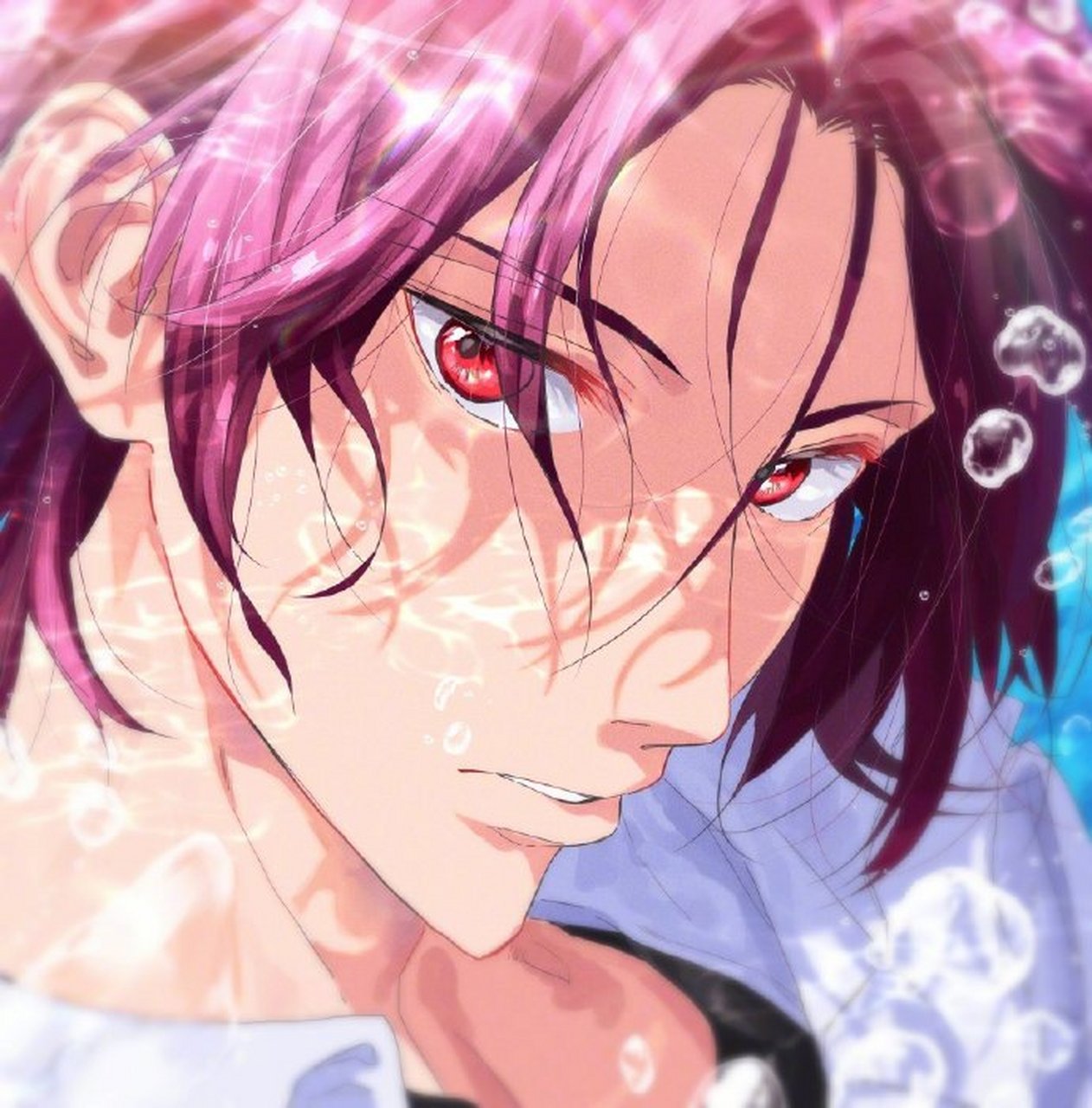 男子游泳部」角色#插画# 凛 ,遙,真琴…你最喜欢谁 ( twi:shi_ro