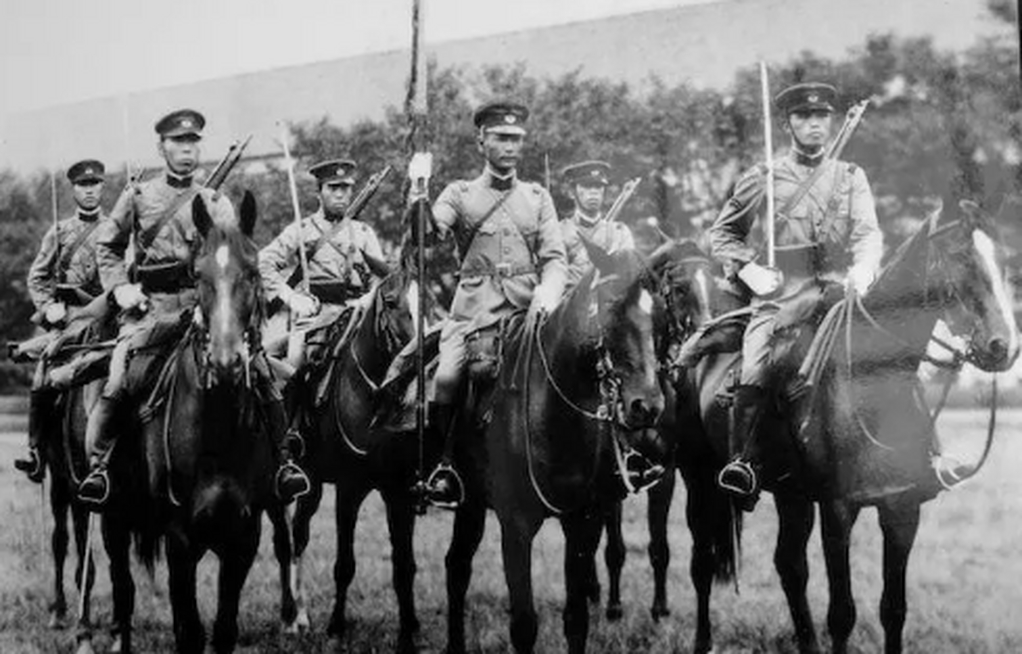 二战的30万匹东洋马,非常抢镜  日本本土的马非常袖珍,加上日本人个子