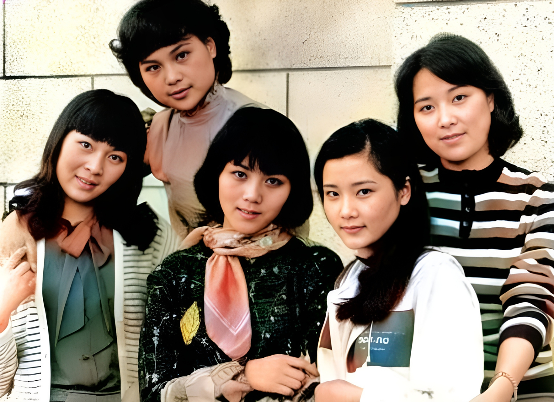 她们分别是何赛飞,何英,茅威涛,方雪雯,董柯娣.