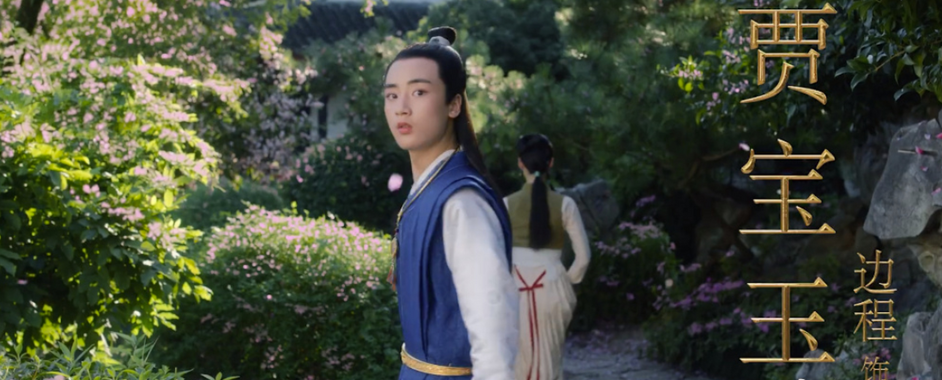 边程饰演贾宝玉,张淼怡饰演林黛玉,黄佳容饰演薛宝钗,卢燕饰演贾母