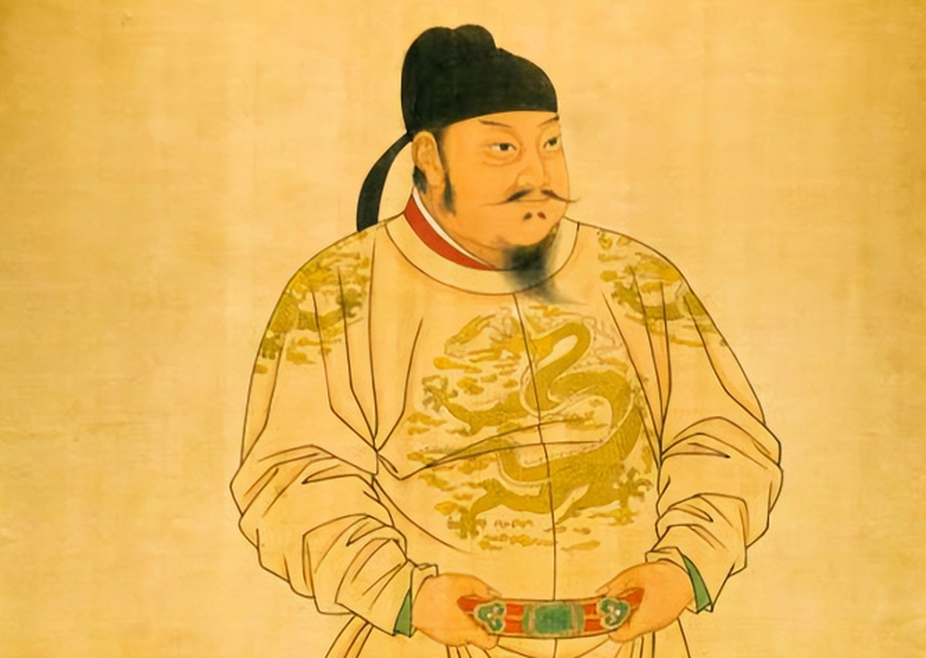唐太宗李世民临终前,颤巍巍对太子李治说:"儿子,你能满足我一个愿望吗