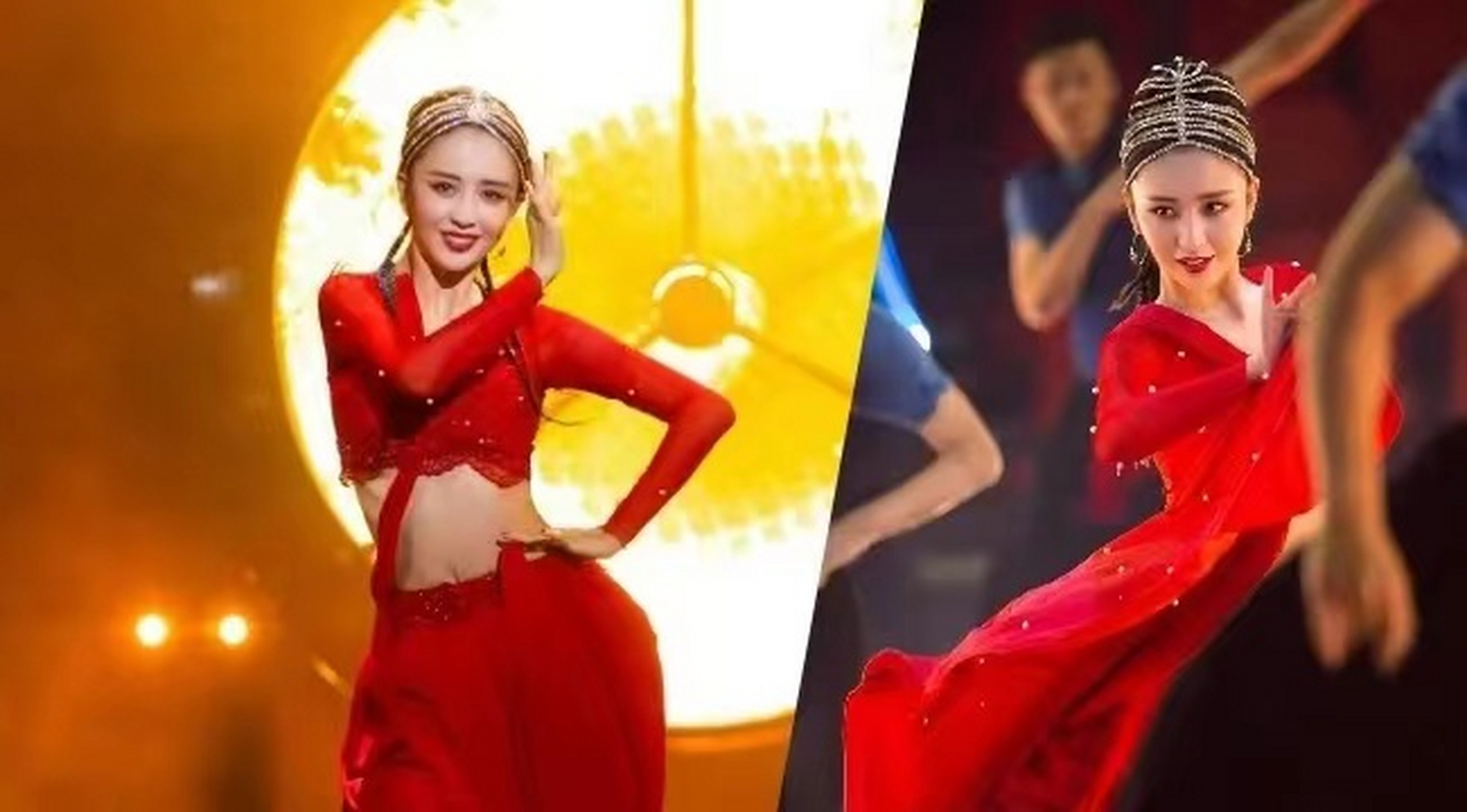 佟丽娅跳新疆舞时有多美?