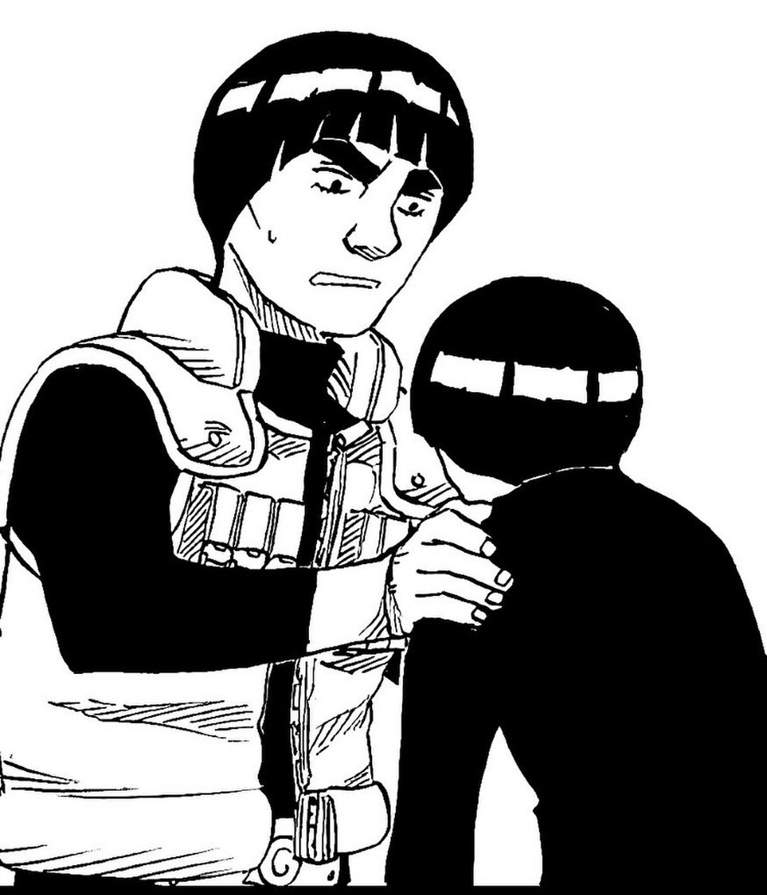 #火影忍者# 凯和小李