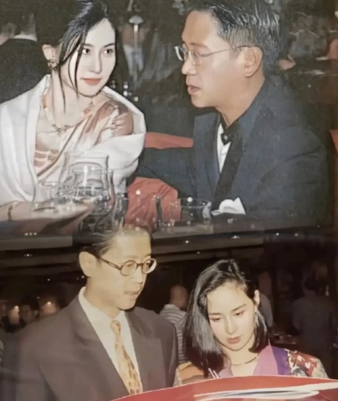 何超琼和许晋亨在part上认识的,那时候许晋亨和刘嘉玲分手了,许晋亨