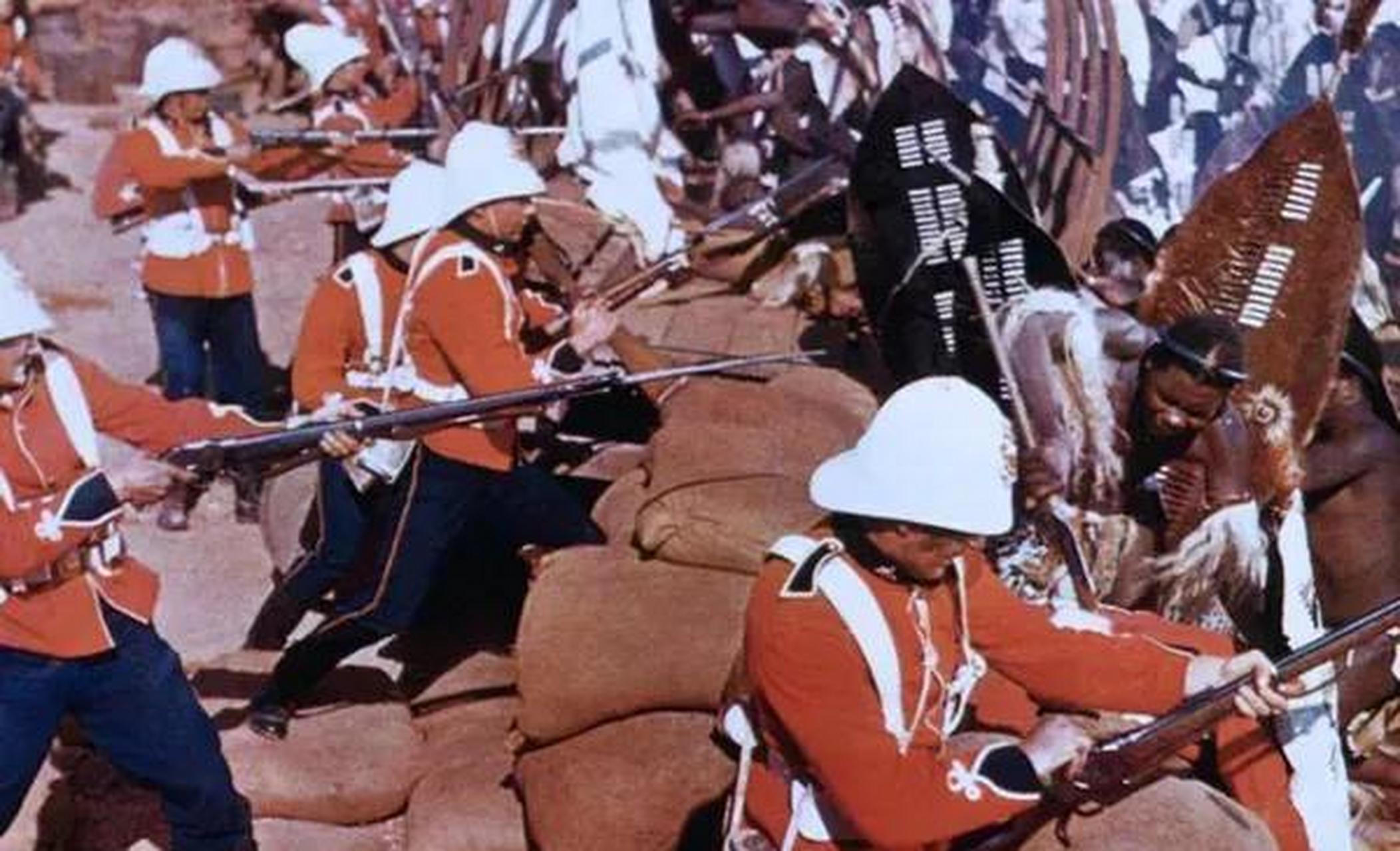 英军和土著战争电影《祖鲁战争》,长矛对抗枪炮的悲壮