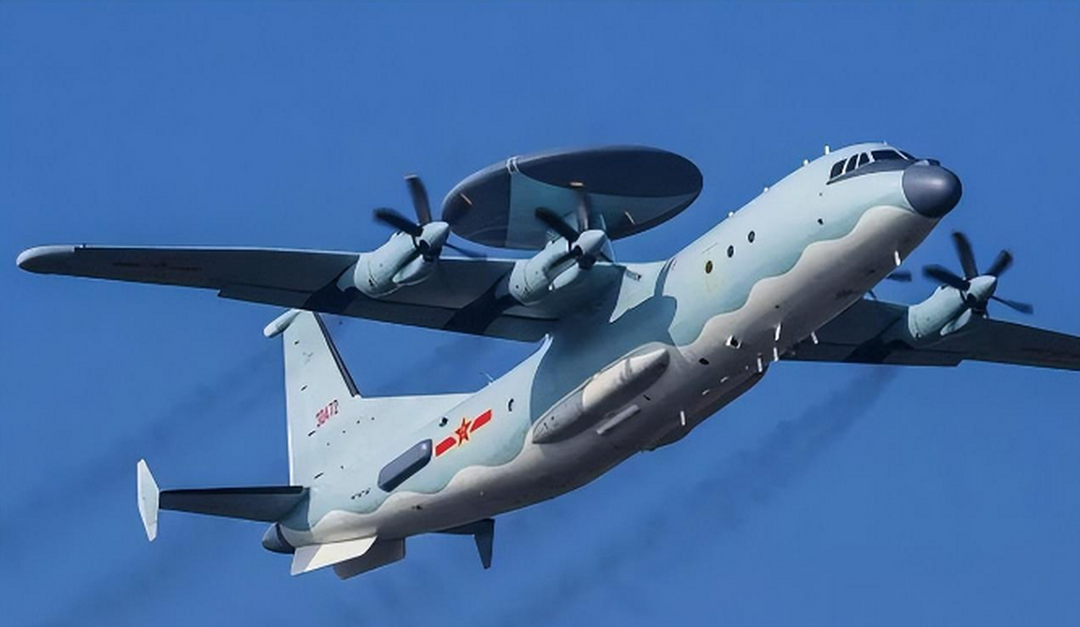 全球首款反隐身预警机,空警3000独创颠覆性雷达,领先美国两代借助自身