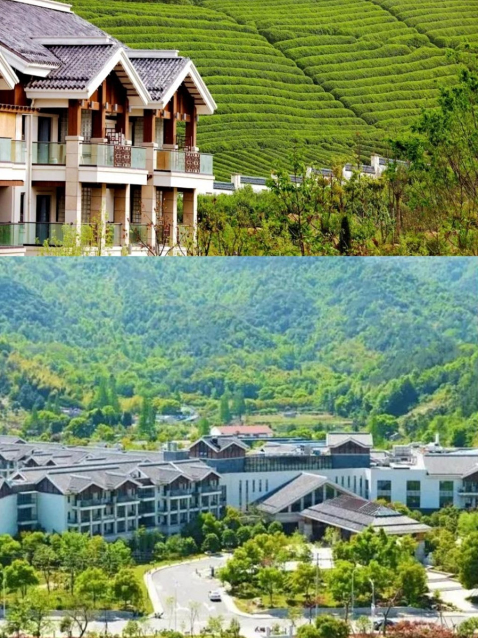 温泉山庄 王阳明先生命名 整体建筑呈现明清风格 建筑群由酒店主楼